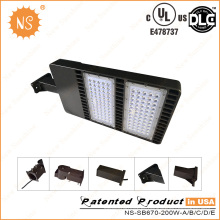 UL (E478737) Dlc 200W LED Poste de iluminação de estacionamento